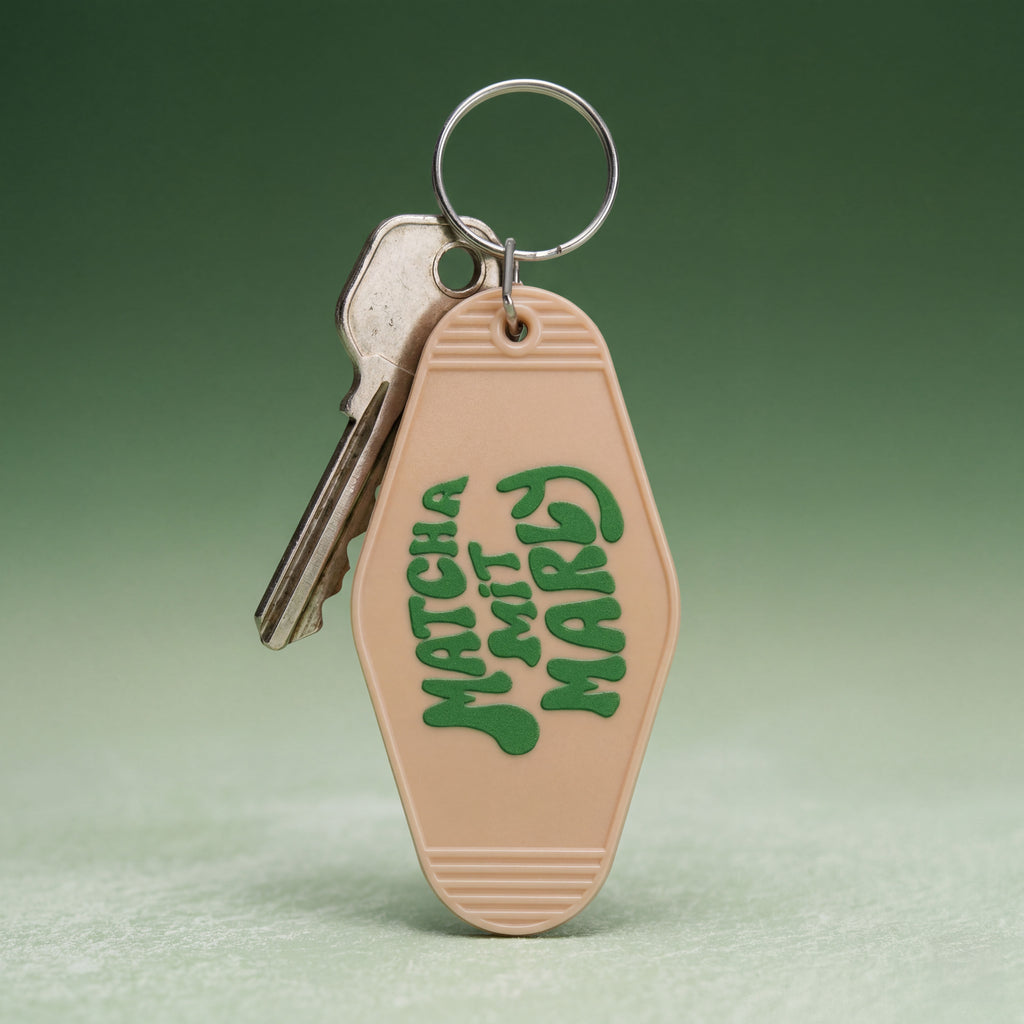 Matcha mit Marly Schlüsselanhänger