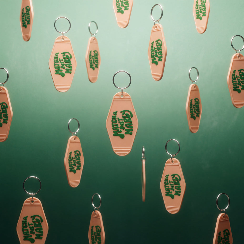 Matcha mit Marly Schlüsselanhänger