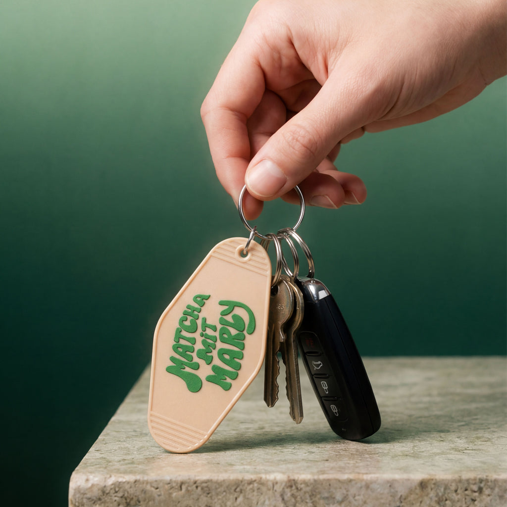 Matcha mit Marly Schlüsselanhänger